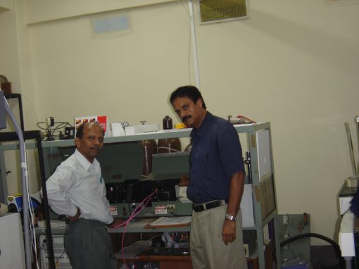 Professor Sanjay Wategaonkar in the Department of Chemical Sciences at TIFR (2005)