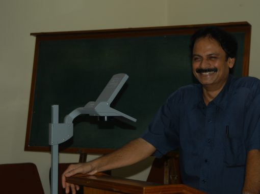 Tata Institute of Fundamental Research Auditorium prior to the Wednesday Colloquium, Mumbai, India, May 2005