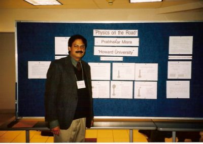 Physics on the Road display at the APS/AAPT Conference/Workshop 2003