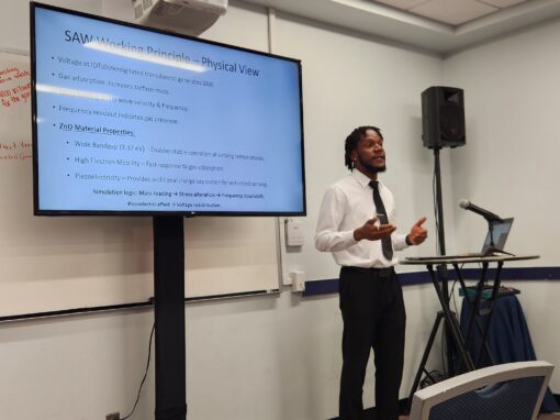 Undergraduate Student, Jefferson Ogbuka, Presenting at Howard University Research Month April 2025