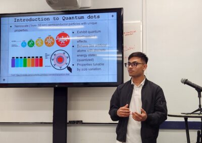 Undergraduate Student, Bipul Gyawali, Presenting at Howard University Research Month April 2025