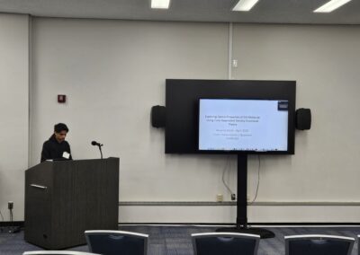 Undergraduate Student, Basanta Baral, Presenting at Howard University Research Month April 2025