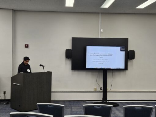 Undergraduate Student, Basanta Baral, Presenting at Howard University Research Month April 2025