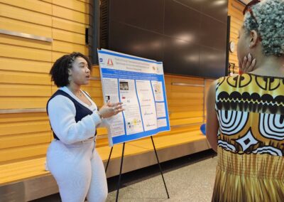 Undergraduate Student, Anverly Jones, Presenting at the SPS Zone 4 Meeting Hosted By the University of Maryland College Park (UMD) April 2025