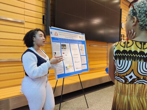 Undergraduate Student, Anverly Jones, Presenting at the SPS Zone 4 Meeting Hosted By the University of Maryland College Park (UMD) April 2025