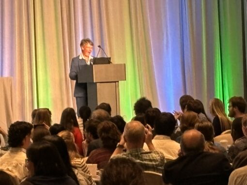 Prof. Jocelyn Bell Burnell Giving a Plenary Talk at the SPS Congress Fall 2025
