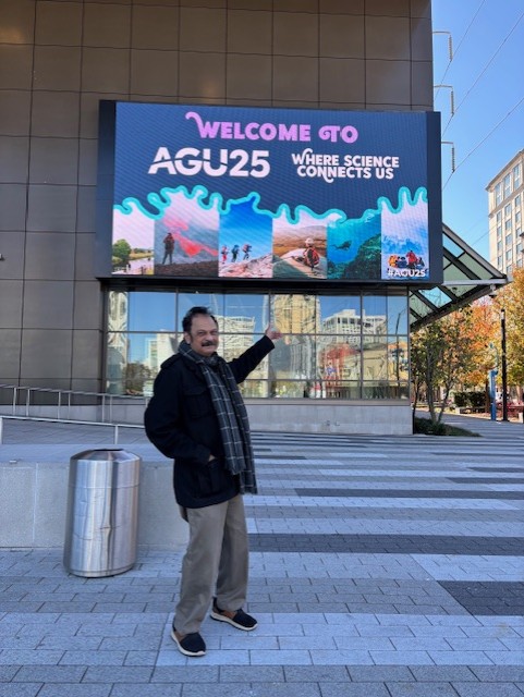 Dr. Misra at AGU25 December 2025 #1
